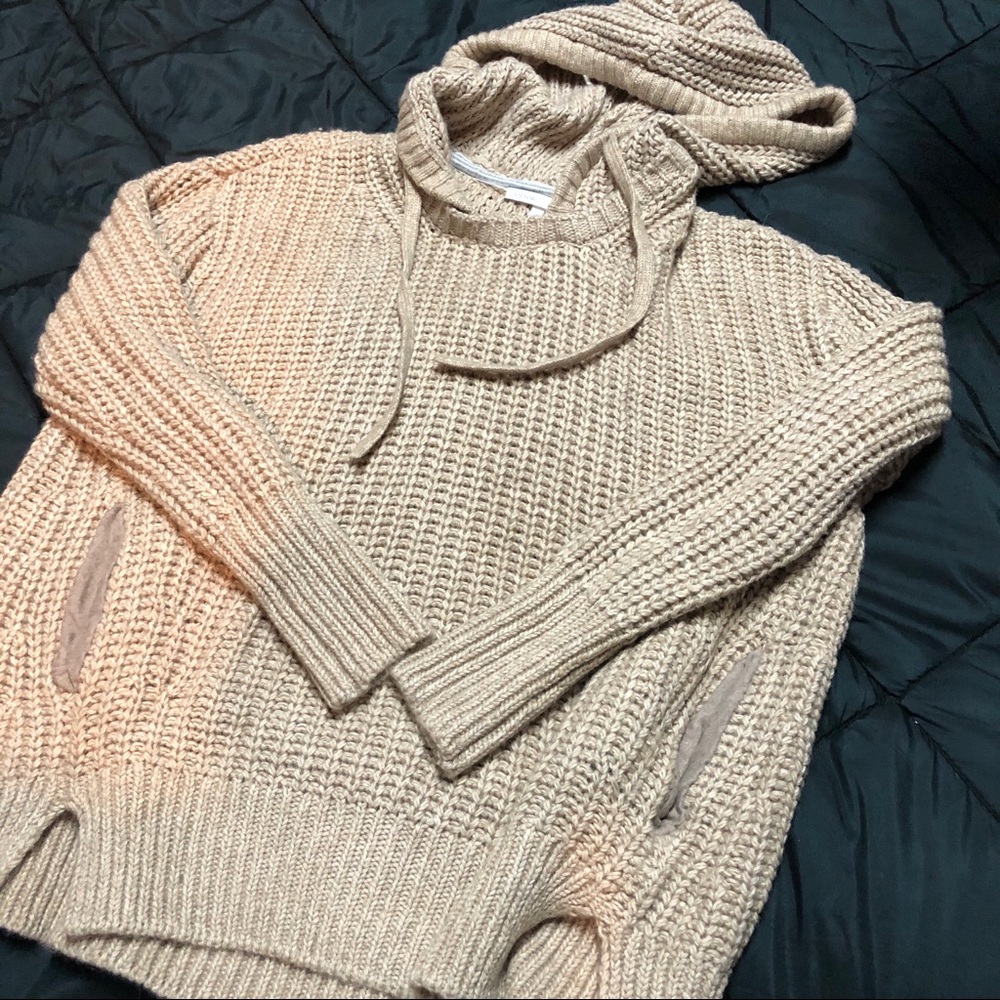 NWOT Victoria secret crochet chic sweater